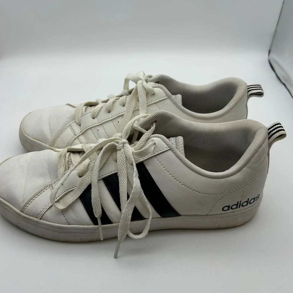Adidas Cloudfoam VS City‎ Womens Sneakers White Black CG5907 Size 8.5
